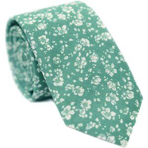 Men's Cotton Printed Floral Tie 2.56" 3